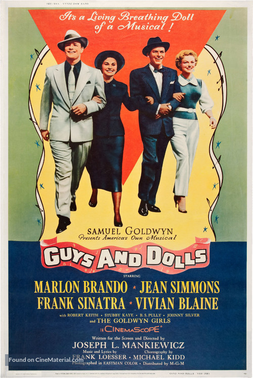 Guys and Dolls - Movie Poster