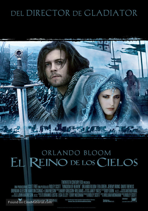 Kingdom of Heaven - Spanish Movie Poster