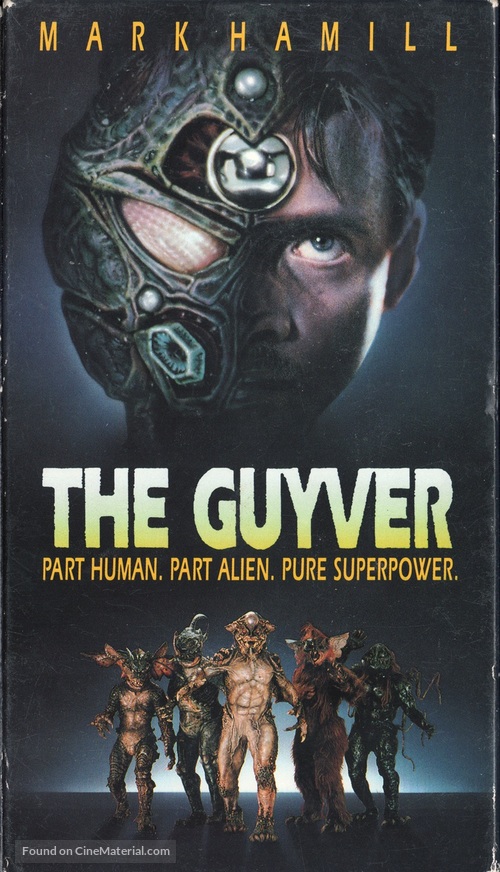 Guyver - VHS movie cover
