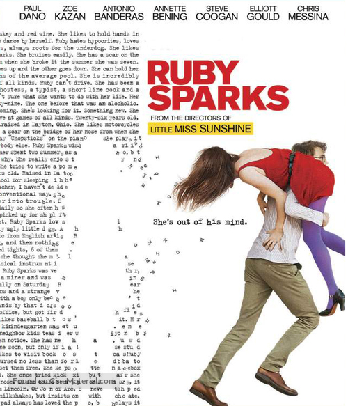 Ruby Sparks - Blu-Ray movie cover