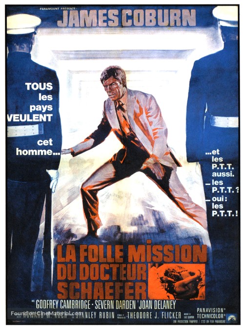 The President&#039;s Analyst - French Movie Poster