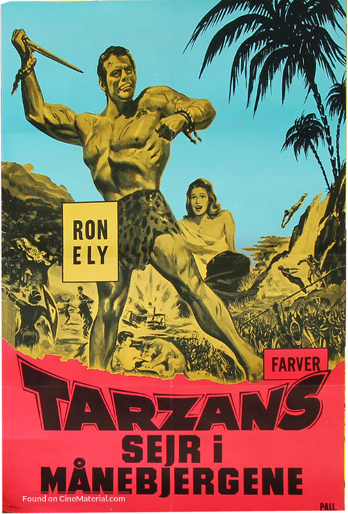 &quot;Tarzan&quot; - Danish Movie Poster