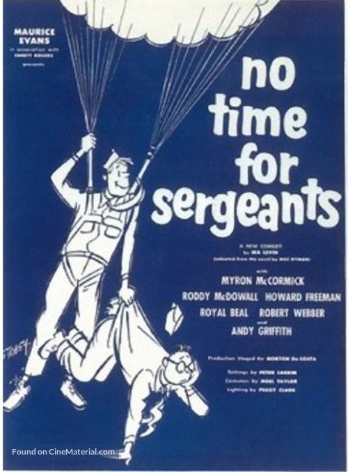 No Time for Sergeants - British Movie Poster