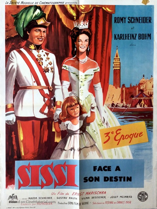 Sissi - Schicksalsjahre einer Kaiserin - French Movie Poster