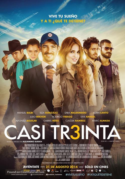 Casi treinta - Mexican Movie Poster