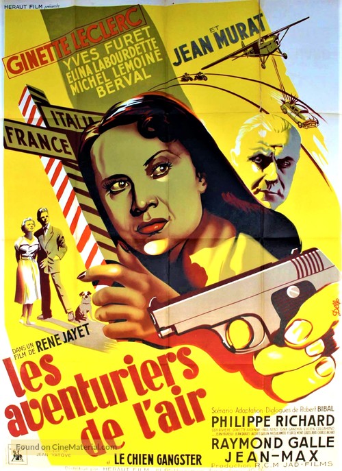Aventuriers de l&#039;air, Les - French Movie Poster