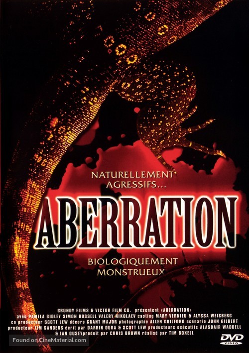 Aberration - French Movie Cover