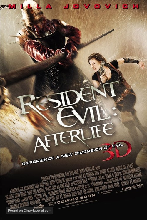 Resident Evil: Afterlife - Thai Movie Poster