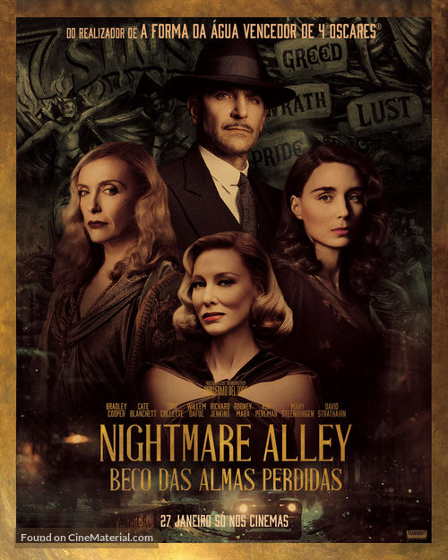 Nightmare Alley - Portuguese Movie Poster