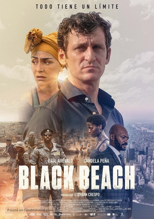 Black Beach - Spanish Movie Poster