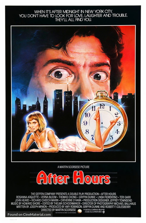 After Hours - Movie Poster