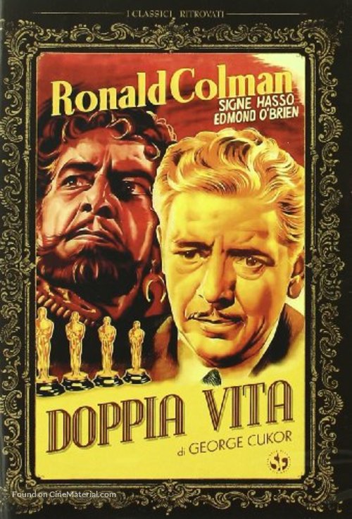 A Double Life - Italian DVD movie cover