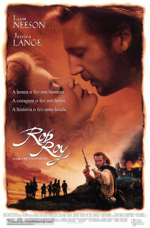 Rob Roy - Brazilian Movie Poster