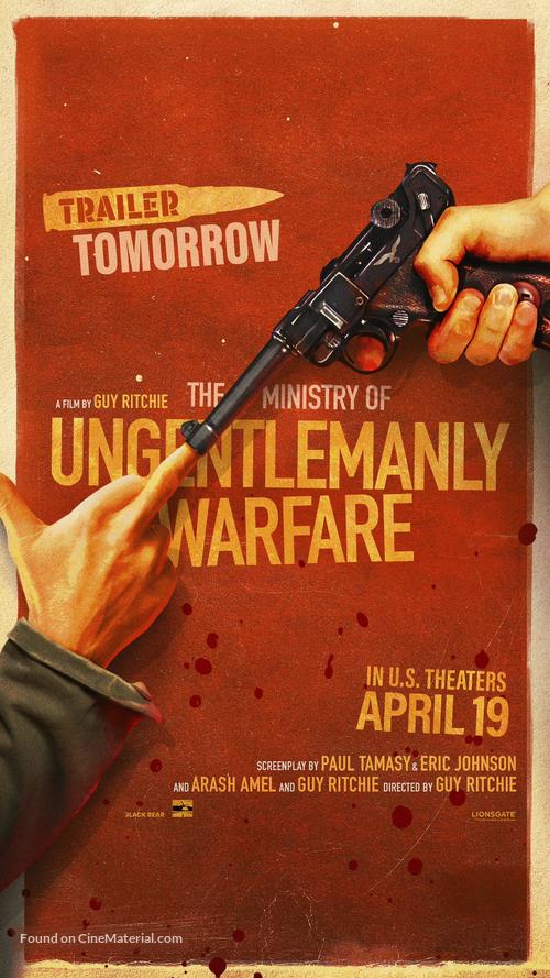 The Ministry of Ungentlemanly Warfare - Movie Poster