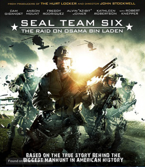 Seal Team Six: The Raid on Osama Bin Laden - Blu-Ray movie cover