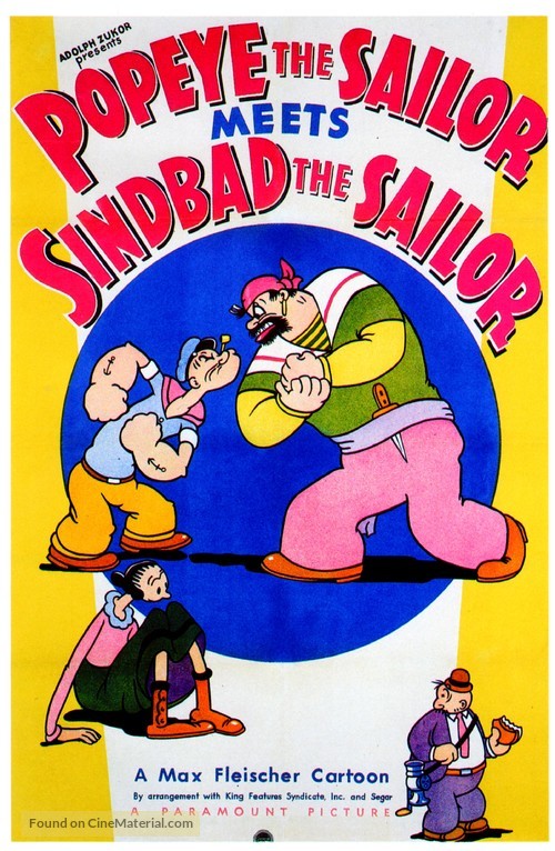 Popeye the Sailor Meets Sindbad the Sailor - Movie Poster