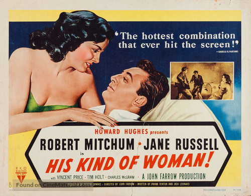 His Kind of Woman - Movie Poster