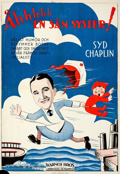 Oh! What a Nurse! - Swedish Movie Poster