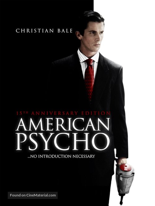 American Psycho - British Movie Cover
