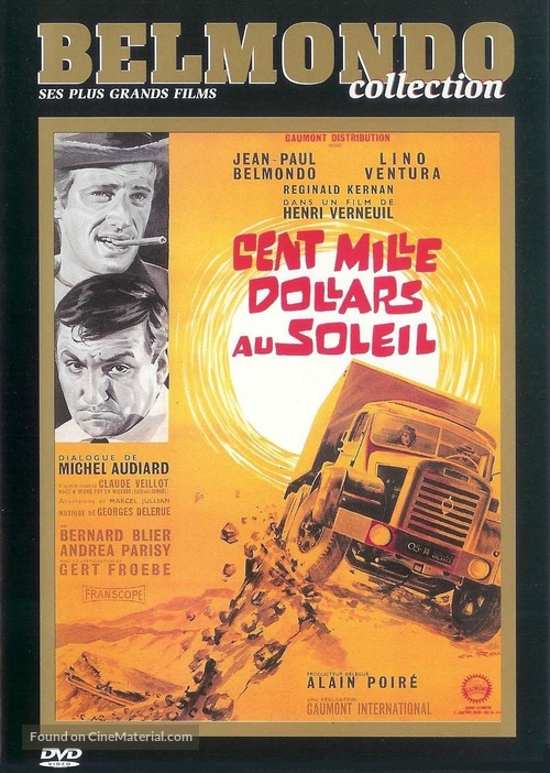 Cent mille dollars au soleil - French DVD movie cover