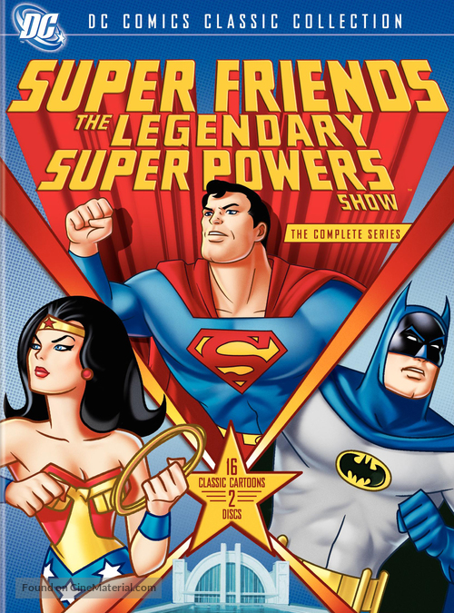 &quot;SuperFriends: The Legendary Super Powers Show&quot; - DVD movie cover