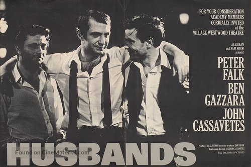 Husbands - British Movie Poster