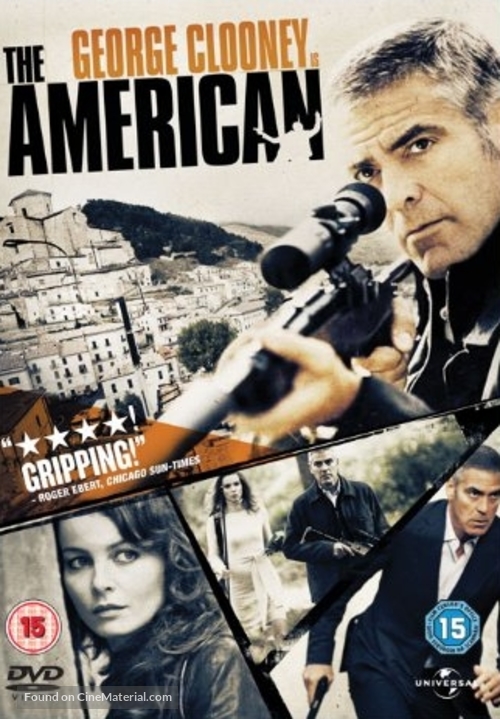 The American - British DVD movie cover