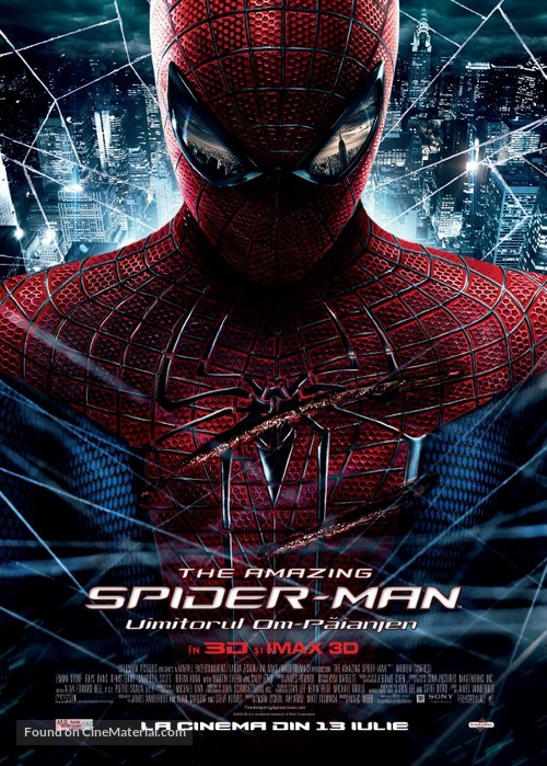 The Amazing Spider-Man - Romanian Movie Poster