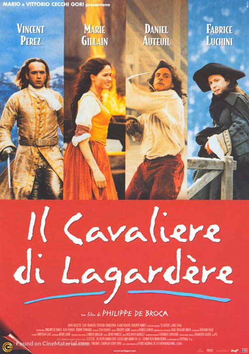 Le Bossu - Italian Movie Poster