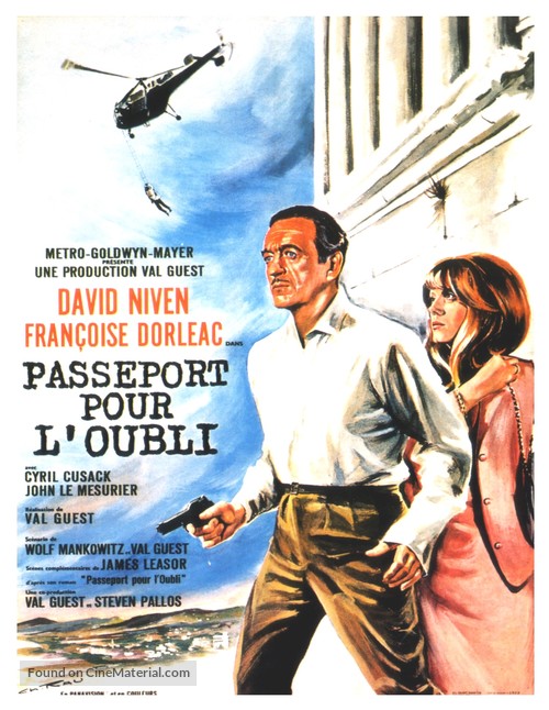 Where the Spies Are - French Movie Poster