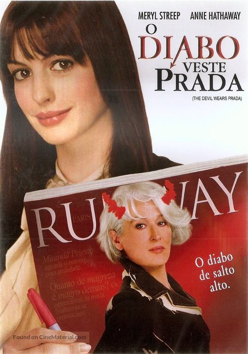The Devil Wears Prada - Brazilian DVD movie cover