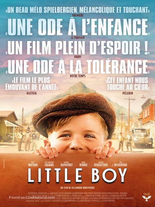 Little Boy - French Movie Poster
