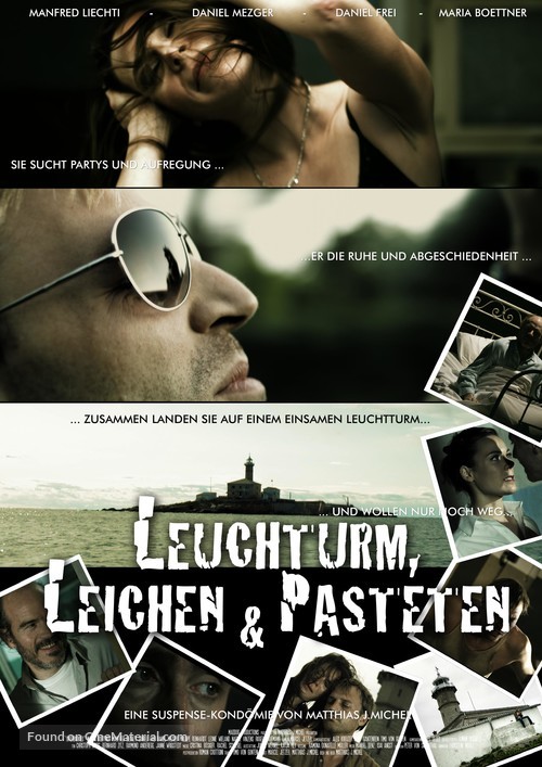 Leuchtturm, Leichen &amp; Pasteten - Swiss Movie Poster