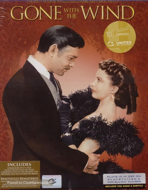 Gone with the Wind - Thai Blu-Ray movie cover