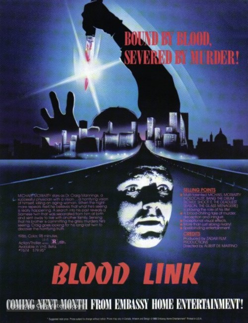 Blood Link - Movie Poster