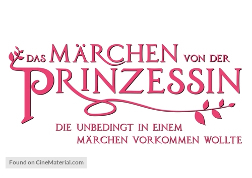 Das M&auml;rchen von der Prinzessin die unbedingt in einem M&auml;rchen vorkommen wollte - German Logo