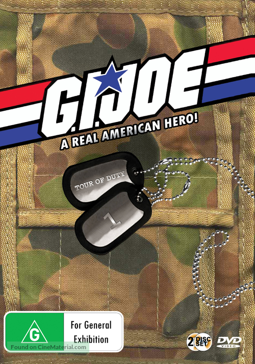 &quot;G.I. Joe: A Real American Hero&quot; - Australian DVD movie cover