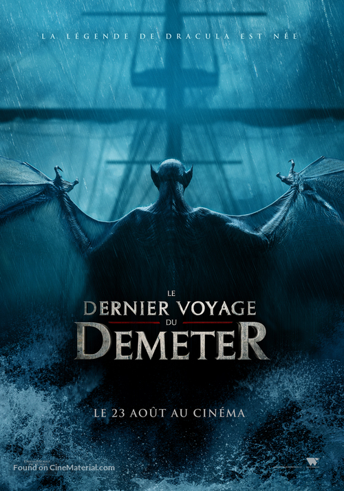 Last Voyage of the Demeter - French Movie Poster