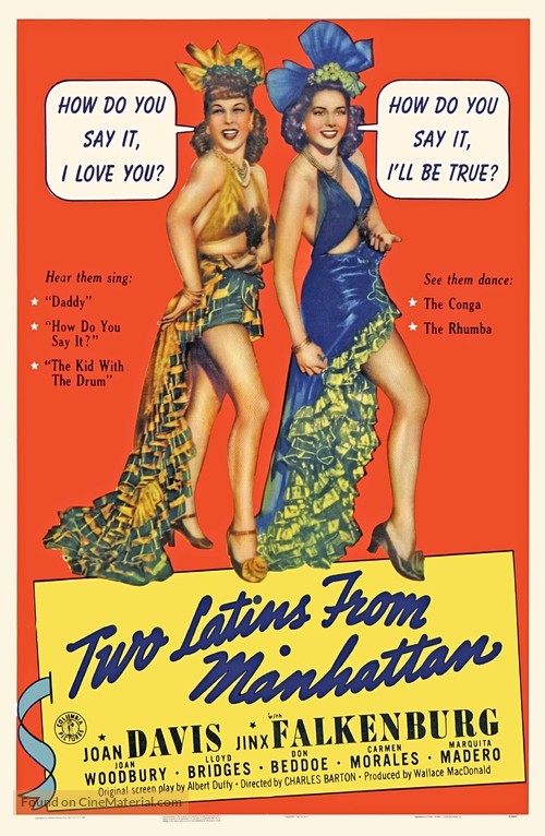 Two Latins from Manhattan - Movie Poster