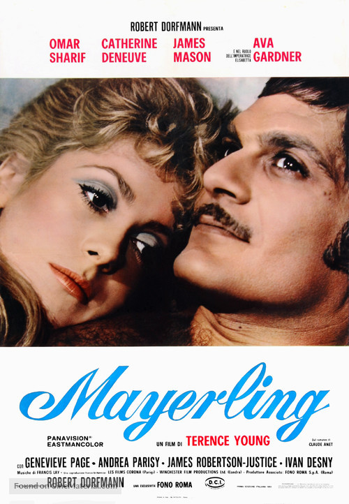 Mayerling - Italian Movie Poster