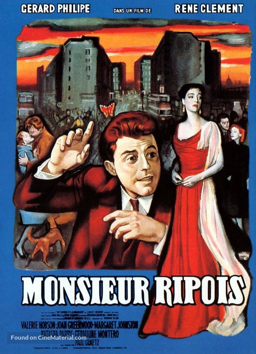 Monsieur Ripois       - French Movie Poster