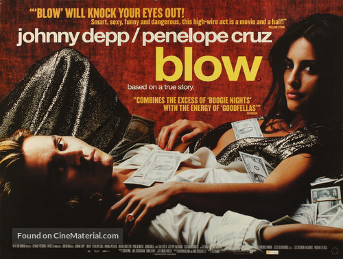 Blow - British Movie Poster