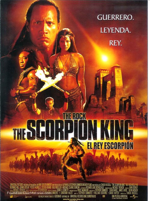 The Scorpion King - Spanish Movie Poster