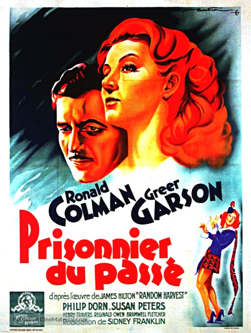 Random Harvest - French Movie Poster