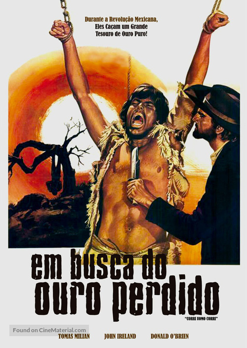 Corri uomo corri - Brazilian Movie Poster