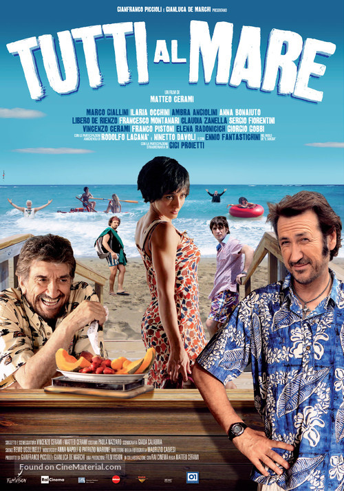 Tutti al mare - Italian Movie Poster