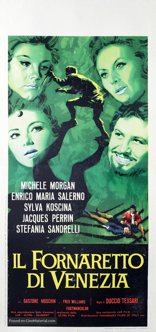Il fornaretto di Venezia - Italian Movie Poster