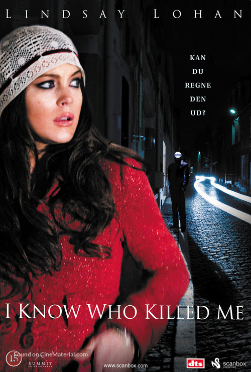 I Know Who Killed Me - Danish Movie Cover
