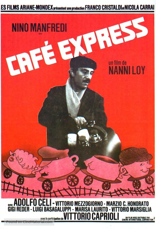 Caf&eacute; Express - French Movie Poster