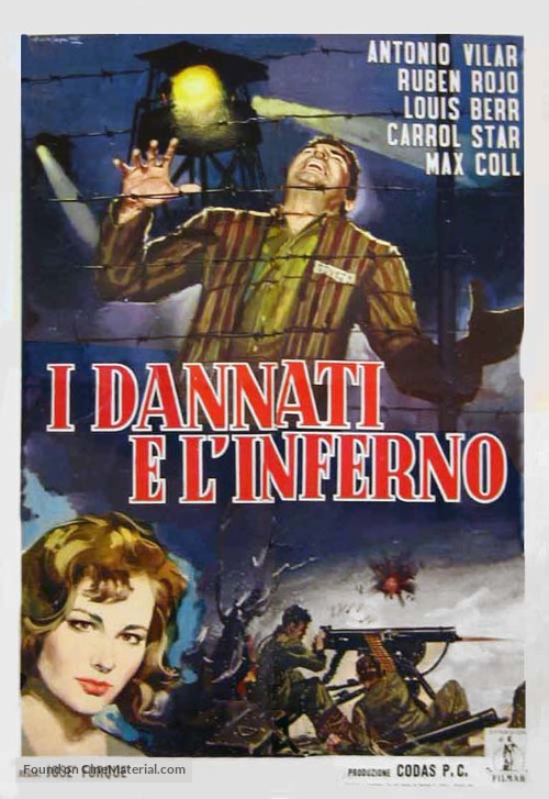 Embajadores en el infierno - Italian Movie Poster